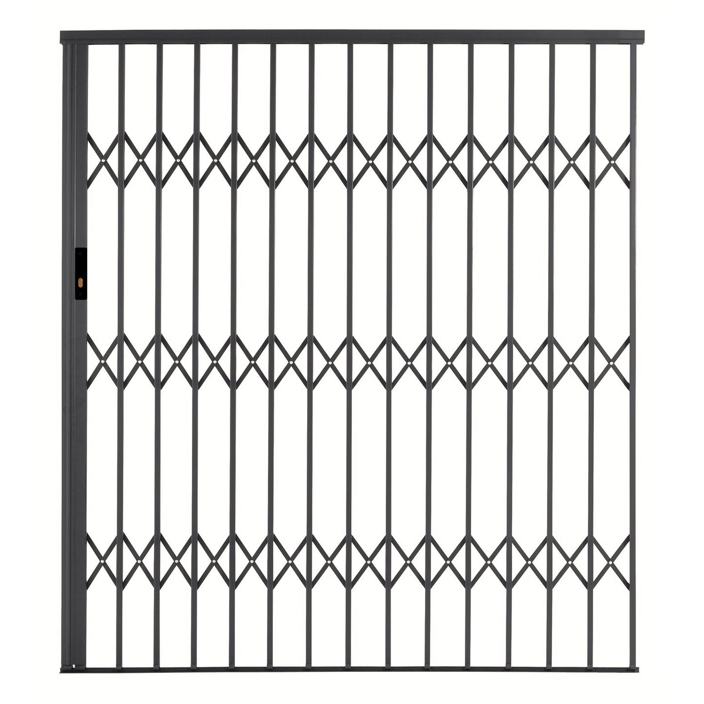 Xpanda Alu-Glide AG18 Security Grille, 1800mm, Black