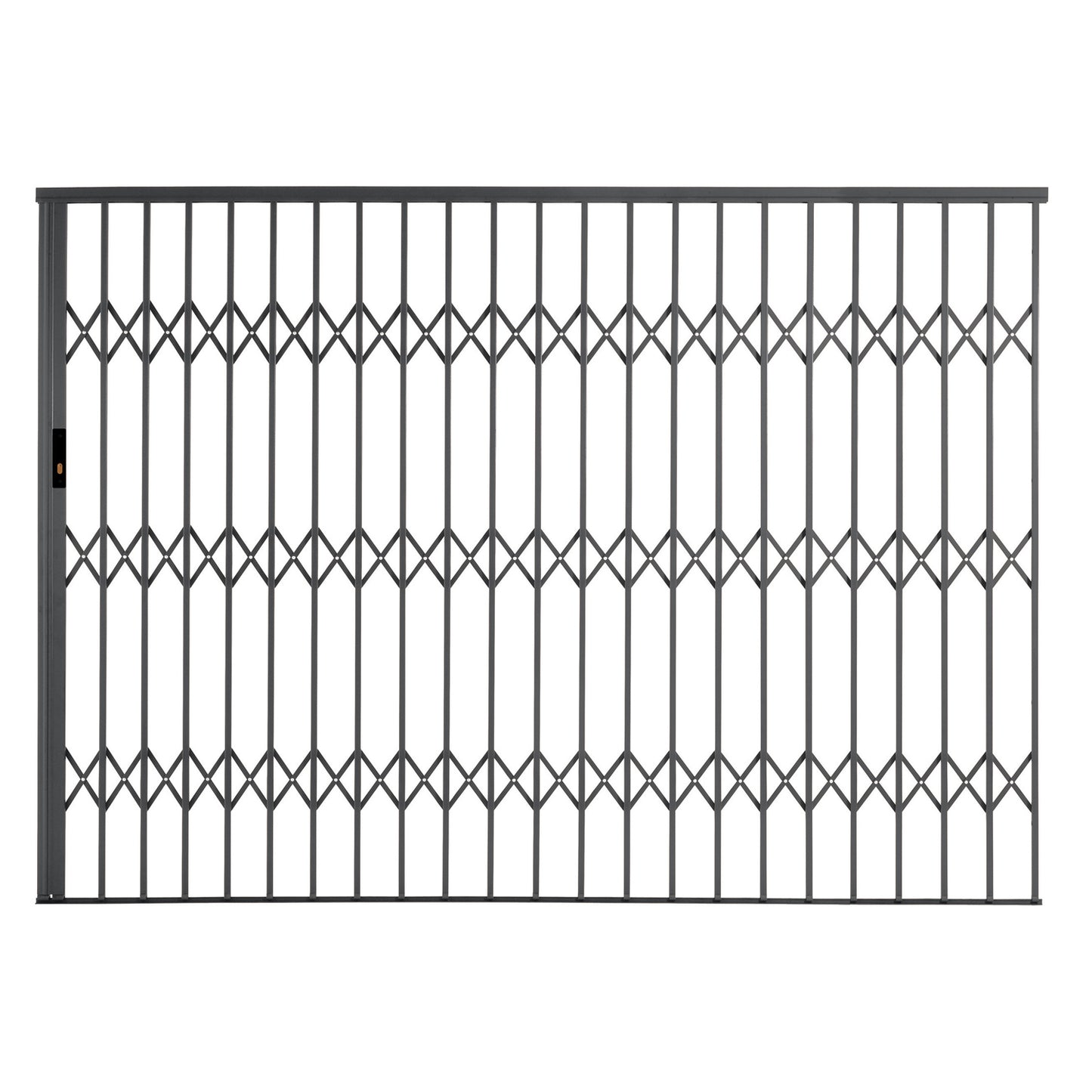Xpanda Alu-Glide AG30 Security Grille, 3000mm, Black
