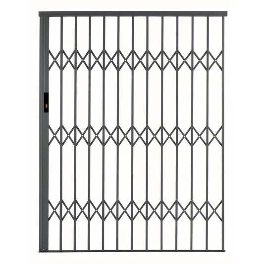 Xpanda Alu-Glide AG15 Security Grille, 1500mm, Black