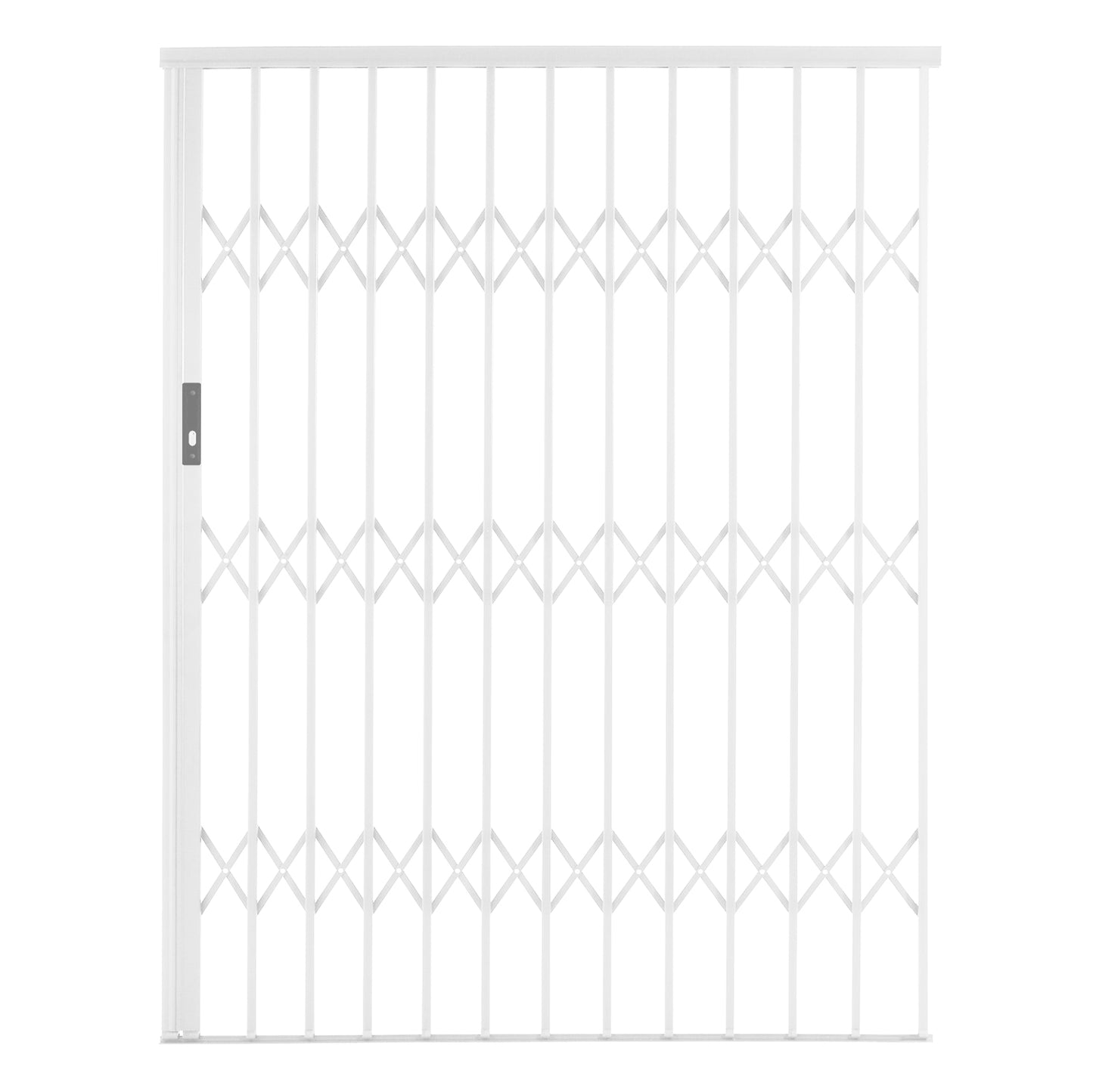 Xpanda Alu-Glide AG15 Security Grille, 1500mm, White