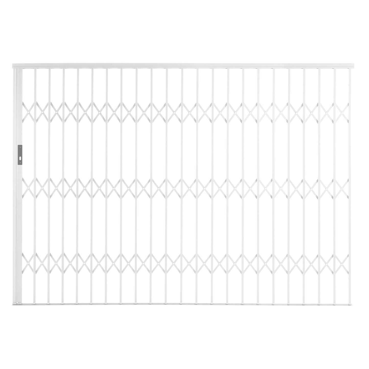 Xpanda Alu-Glide AG30 Security Grille, 3000mm, White
