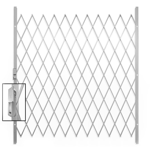 Saftidor G Expandable- Security Barrier Grills 1800x2000mm white