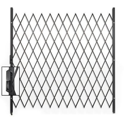 Xpanda Saftigrille H Expandable Security Grille, 1950mm x 2000mm, black