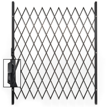 Xpanda Saftidor F Expandable Security Grill, 1600mm x 2500mm, black