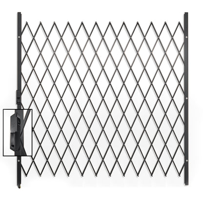 Xpanda Saftidor K Expandable Security Grille, 2400mm x 2500mm, black