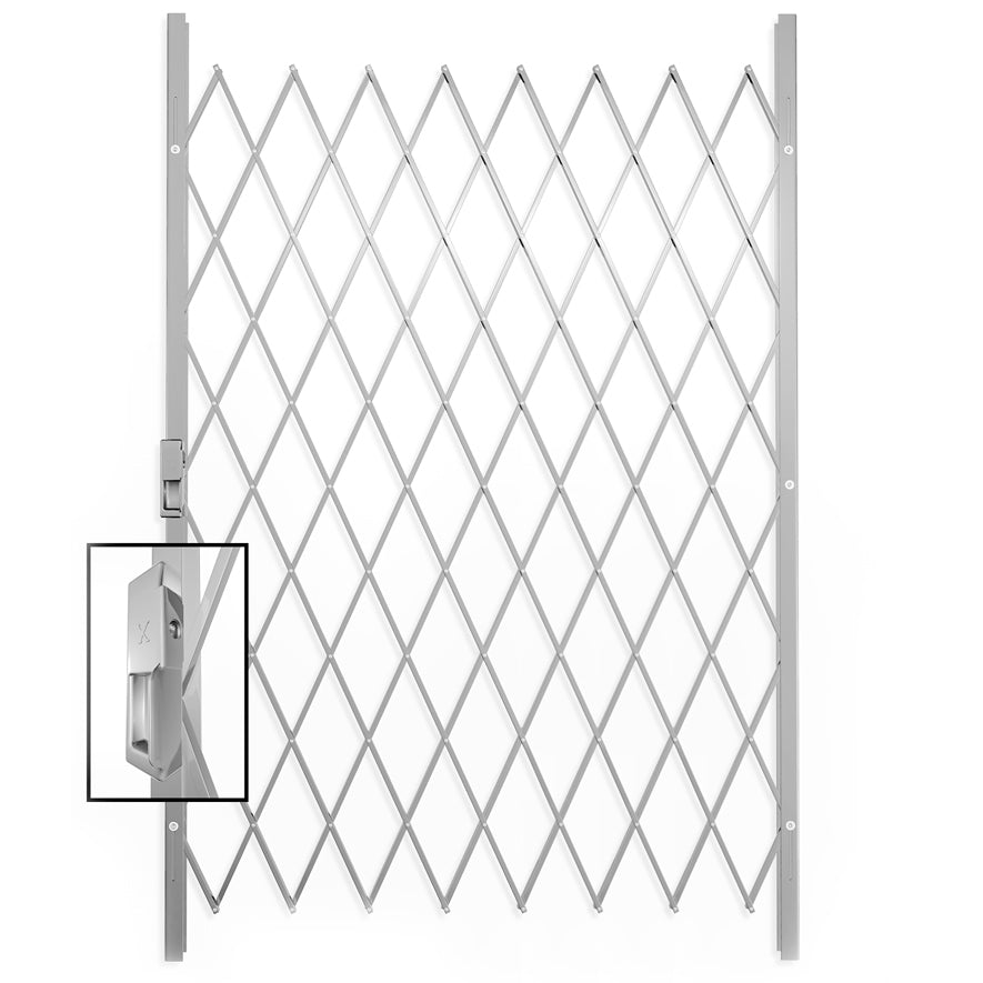 Xpanda Saftigrille H Expandable Security Grille, 1950mm x 2000mm, white
