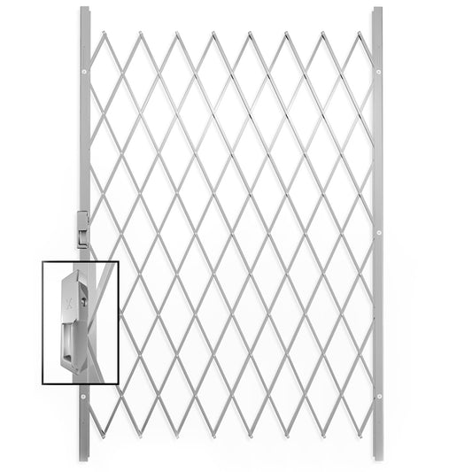 Xpanda Saftigrille D Expandable Security Grille, 1300mm x 2000mm, white