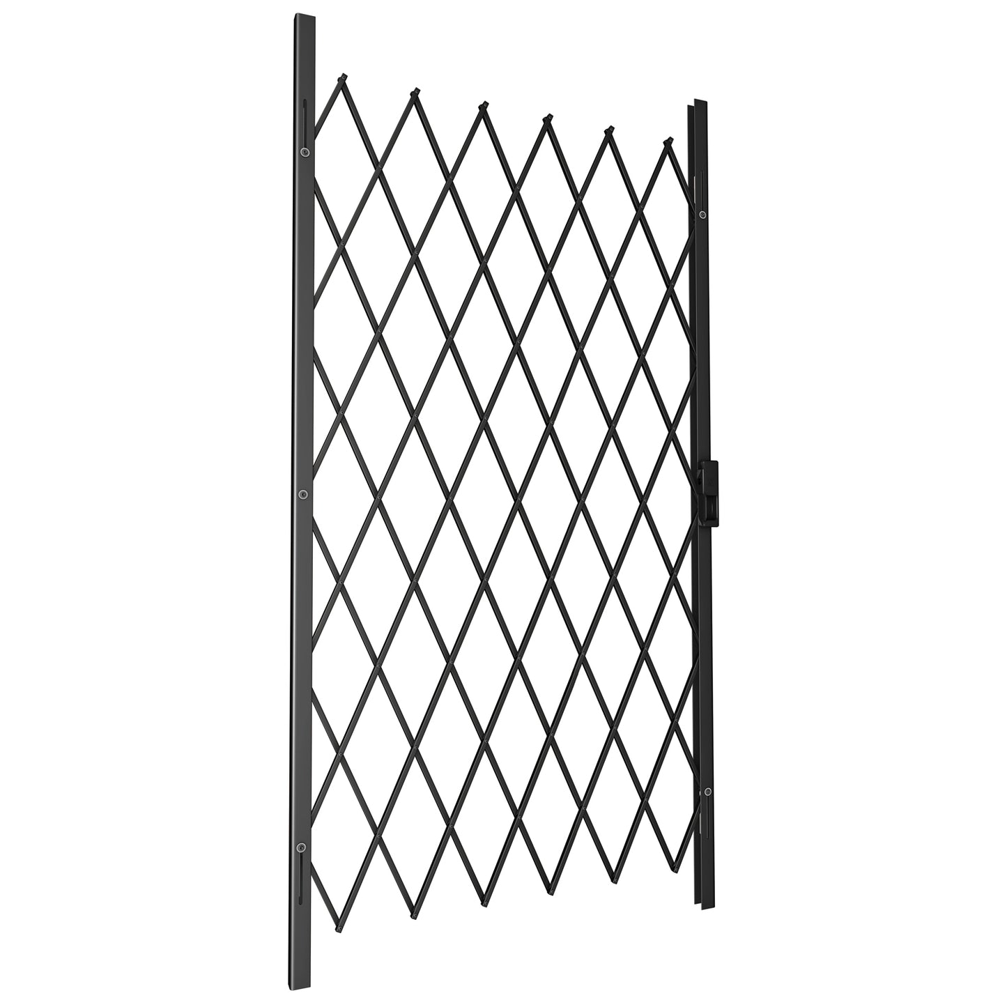 Xpanda Saftidor K Expandable Security Grille, 2400mm x 2500mm, black