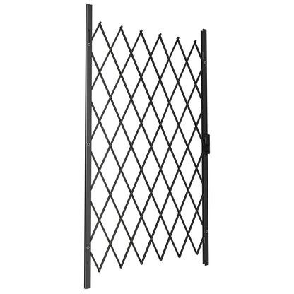 Xpanda Saftidor K Expandable Security Grille, 2400mm x 2500mm, black